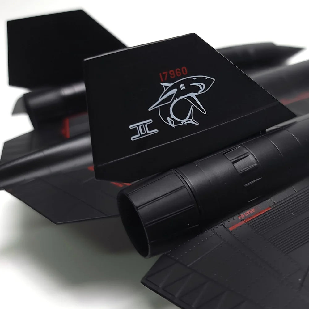 SR-71 Blackbird 1:72 Diecast Metal Model