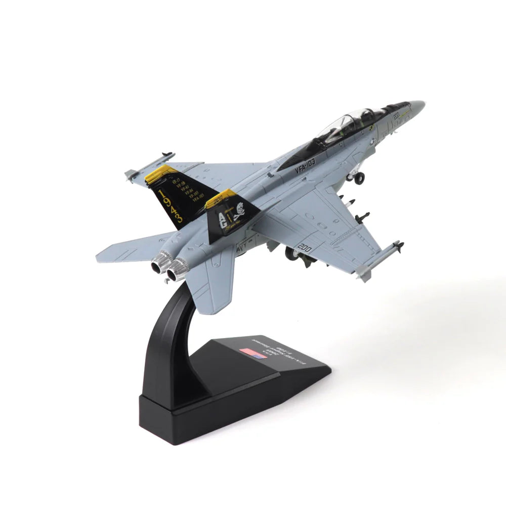 F/A-18 Super Hornet “Jolly Rogers” – 1:100 Scale Carrier Fighter Model