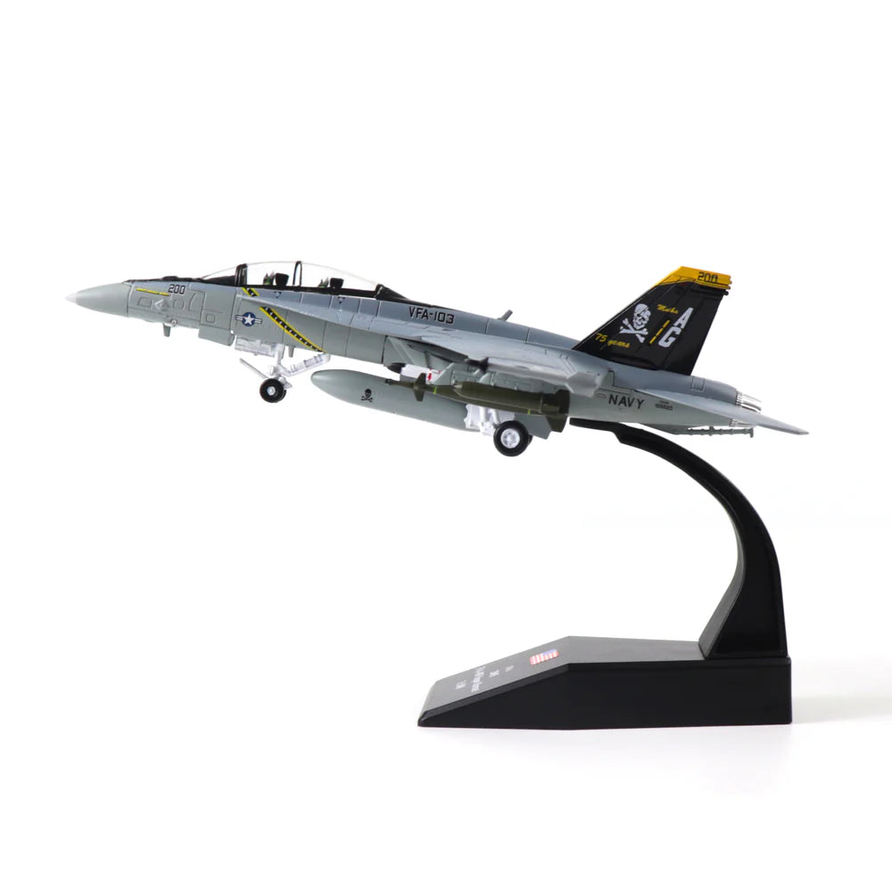 F/A-18 Super Hornet “Jolly Rogers” – 1:100 Scale Carrier Fighter Model
