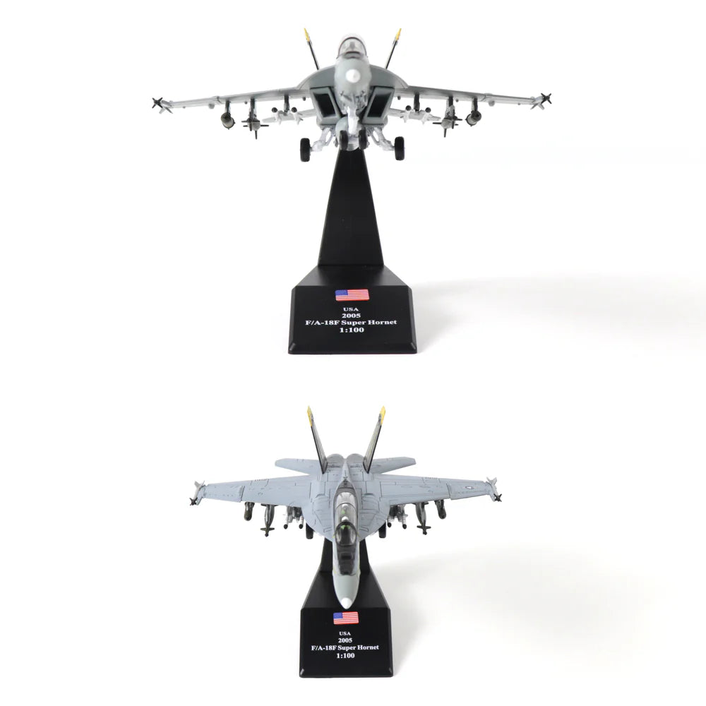 F/A-18 Super Hornet “Jolly Rogers” – 1:100 Scale Carrier Fighter Model