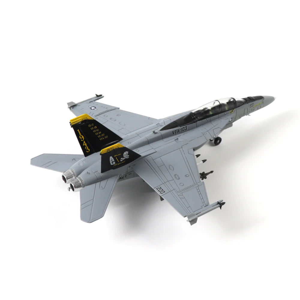 F/A-18 Super Hornet “Jolly Rogers” – 1:100 Scale Carrier Fighter Model