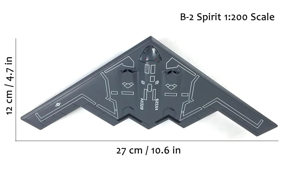 Northrop B-2 Spirit 1:200 Diecast Metal Model