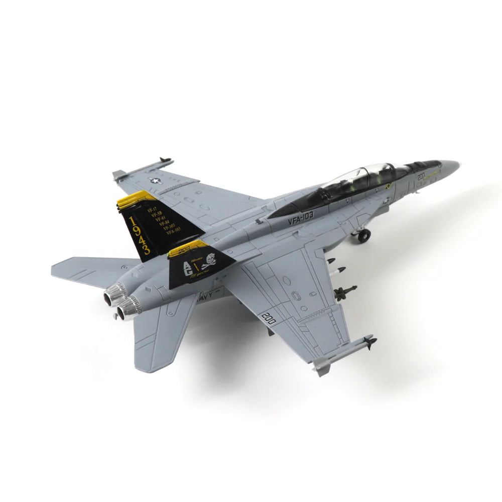 F/A-18 Super Hornet “Jolly Rogers” – 1:100 Scale Carrier Fighter Model