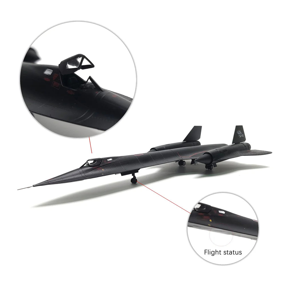 SR-71 Blackbird 1:72 Diecast Metal Model