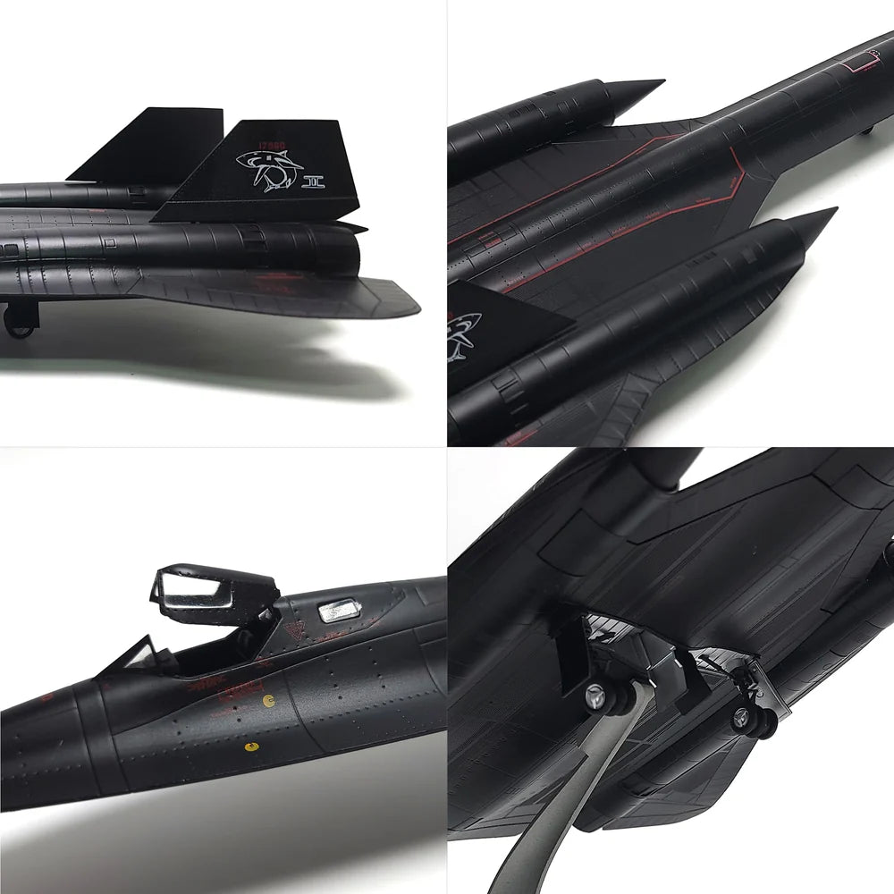 SR-71 Blackbird 1:72 Diecast Metal Model