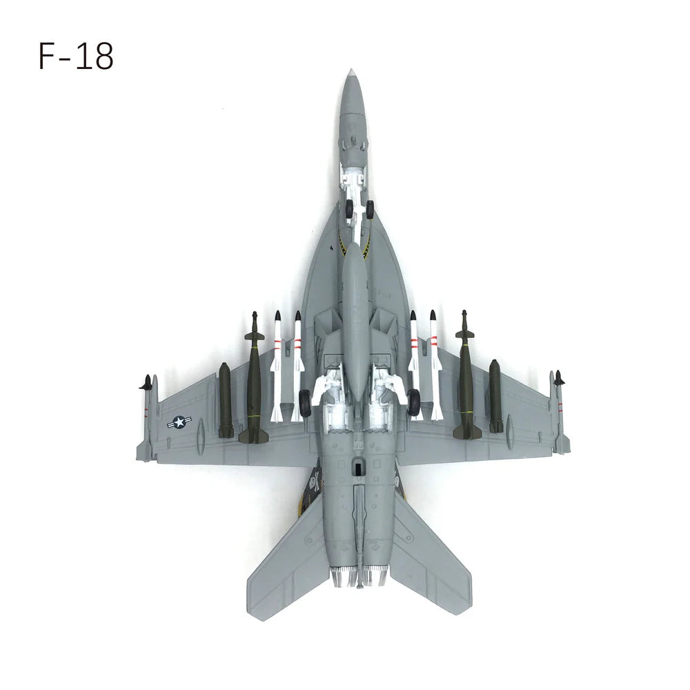 F/A-18 Super Hornet “Jolly Rogers” – 1:100 Scale Carrier Fighter Model